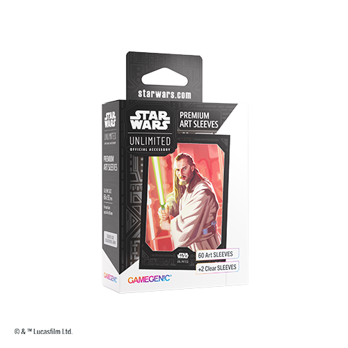 Sleeves: Star Wars: Unlimited - Qui-Gon Jinn (x60)