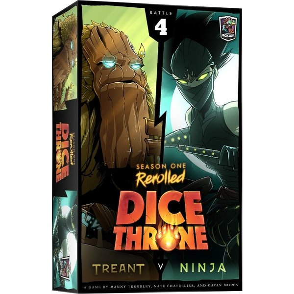 Dice Throne: Season 01 ReRolled – Treant vs. Ninja