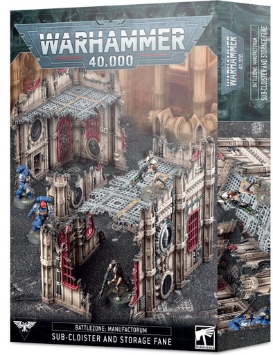 [GW64-62] WH 40K: Battlezone: Manufactorium - Sub-Cloister & Storage Fane