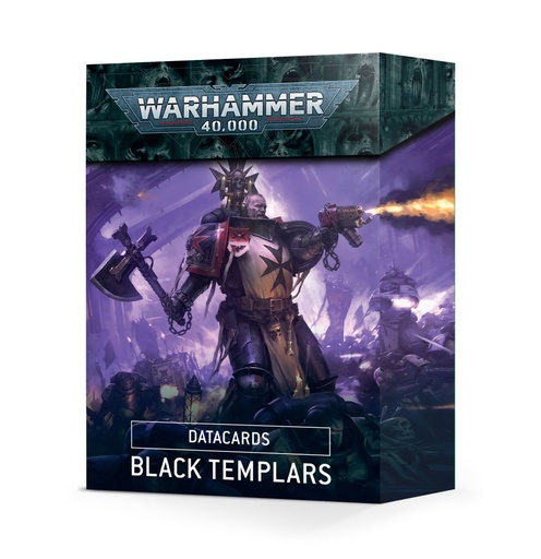[GW55-52] WH 40K: Black Templars - Data Cards