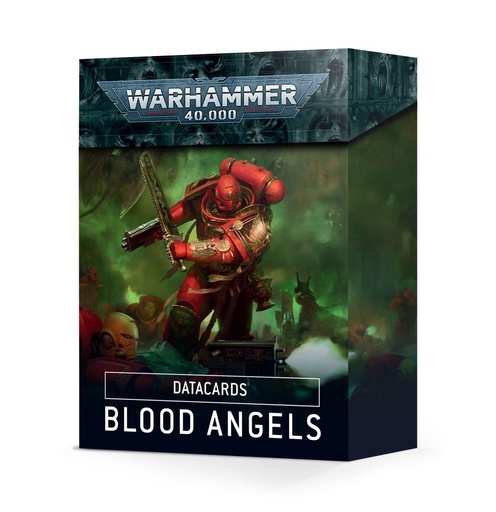 [GW41-04] WH 40K: Blood Angels - Data Cards