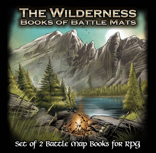 [023LBM] RPG Battle Mats: The Wilderness Book of Battle Mats