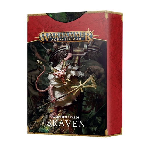 [GW90-05] WH AoS: Warscroll Cards - Skaven