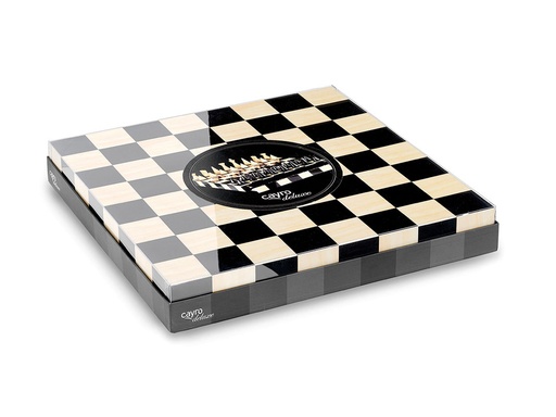 [2630/A] Chess Set: Cayro - Deluxe Wooden (35x35cm)