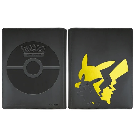 [E-15772] Pokemon Binder: Ultra PRO - Premium 9-Pocket PRO-Binder Zippered - Pikachu