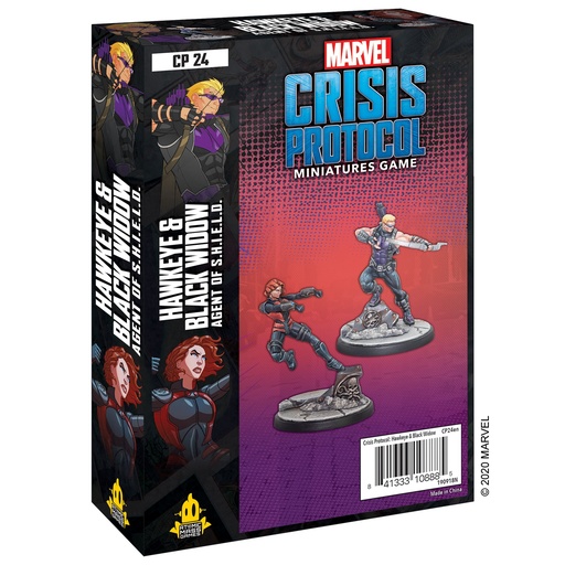 [CP24en] MARVEL: Crisis Protocol - Hawkeye & Black Widow