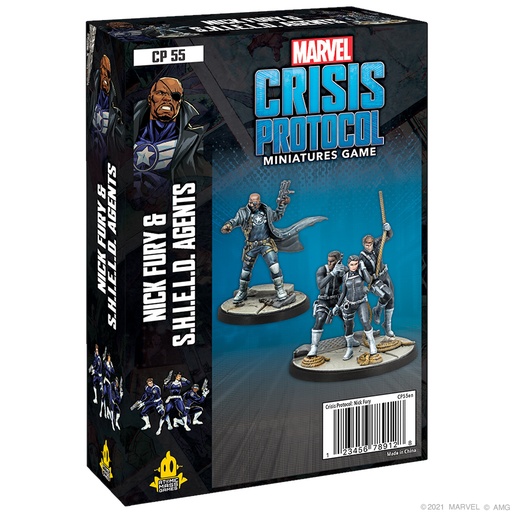 [CP55EN] MARVEL: Crisis Protocol - Nick Fury and S.H.I.E.L.D. Agents