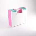 Carrier Case: Gamegenic - Game Castle (800+ Cards) - Pink/White/Teal