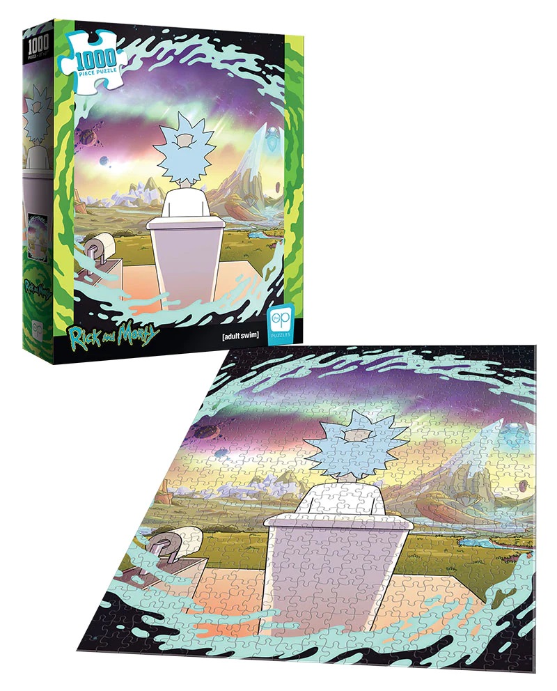 Jigsaw Puzzle: The OP - Rick and Morty - Shy Pooper (1000 Pieces)