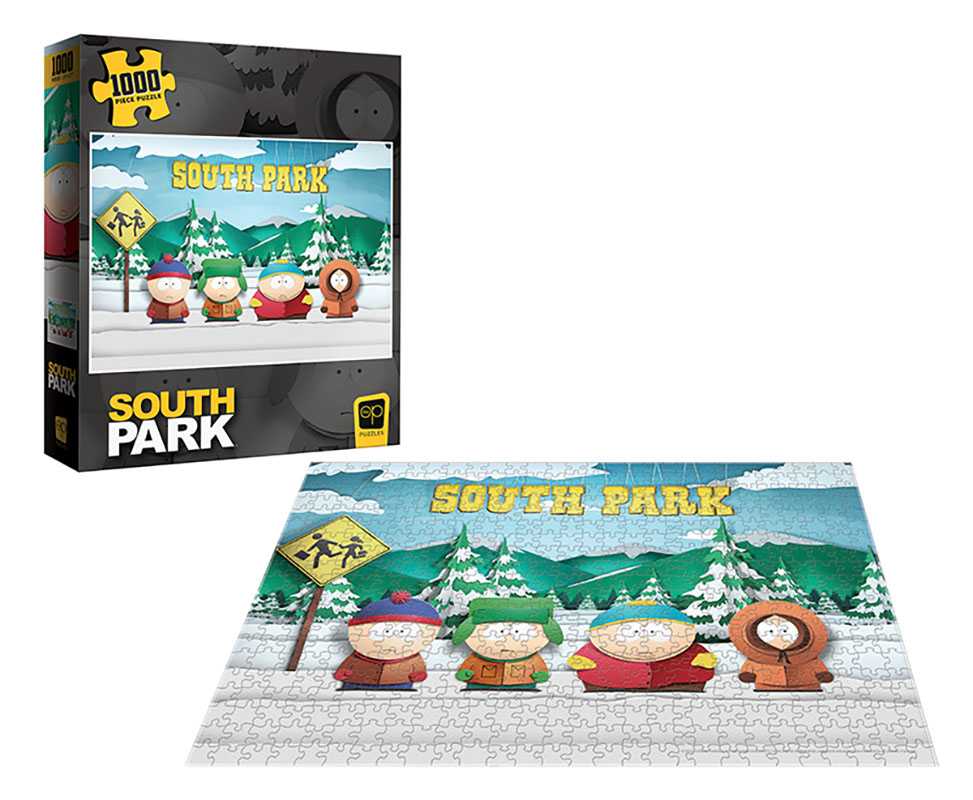 Jigsaw Puzzle: The OP - South Park - Paper Bus Stop (1000 Pieces)