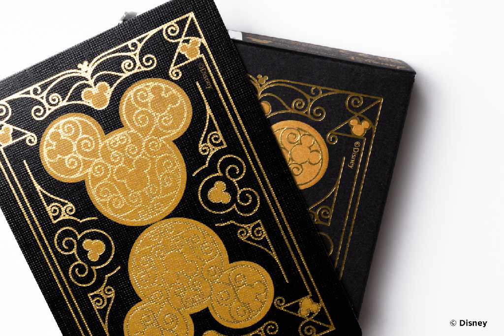 Playing Cards: Bicycle - Disney - Black & Gold Mickey
