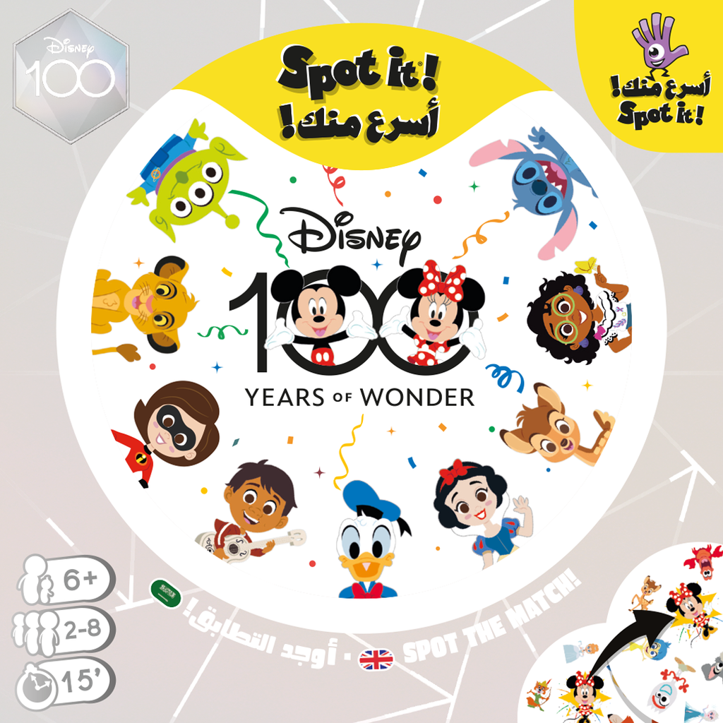 Spot it!: Disney 100 years