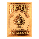 Playing Cards: Bicycle - Metalluxe Orange