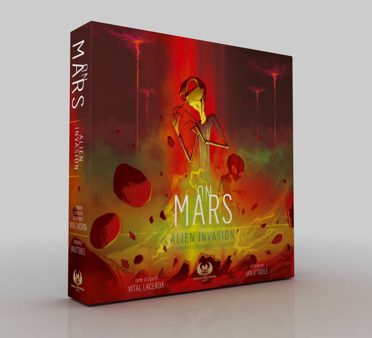 On Mars - Alien Invasion