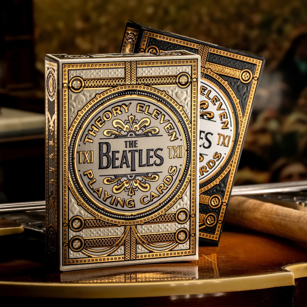 Playing Cards: Theory11 - The Beatles - Black & White Special Edition