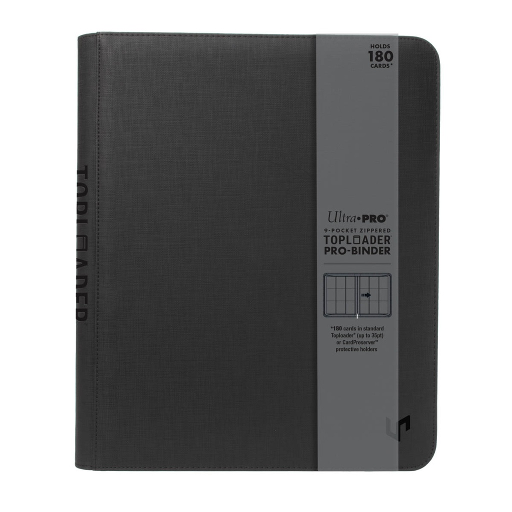 Binder: Ultra PRO - 9-Pocket Zippered Toploader Premium Pro-Binder