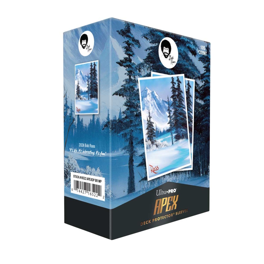 Sleeves: Ultra PRO - Apex (x105) - Bob Ross - Winter Paradise