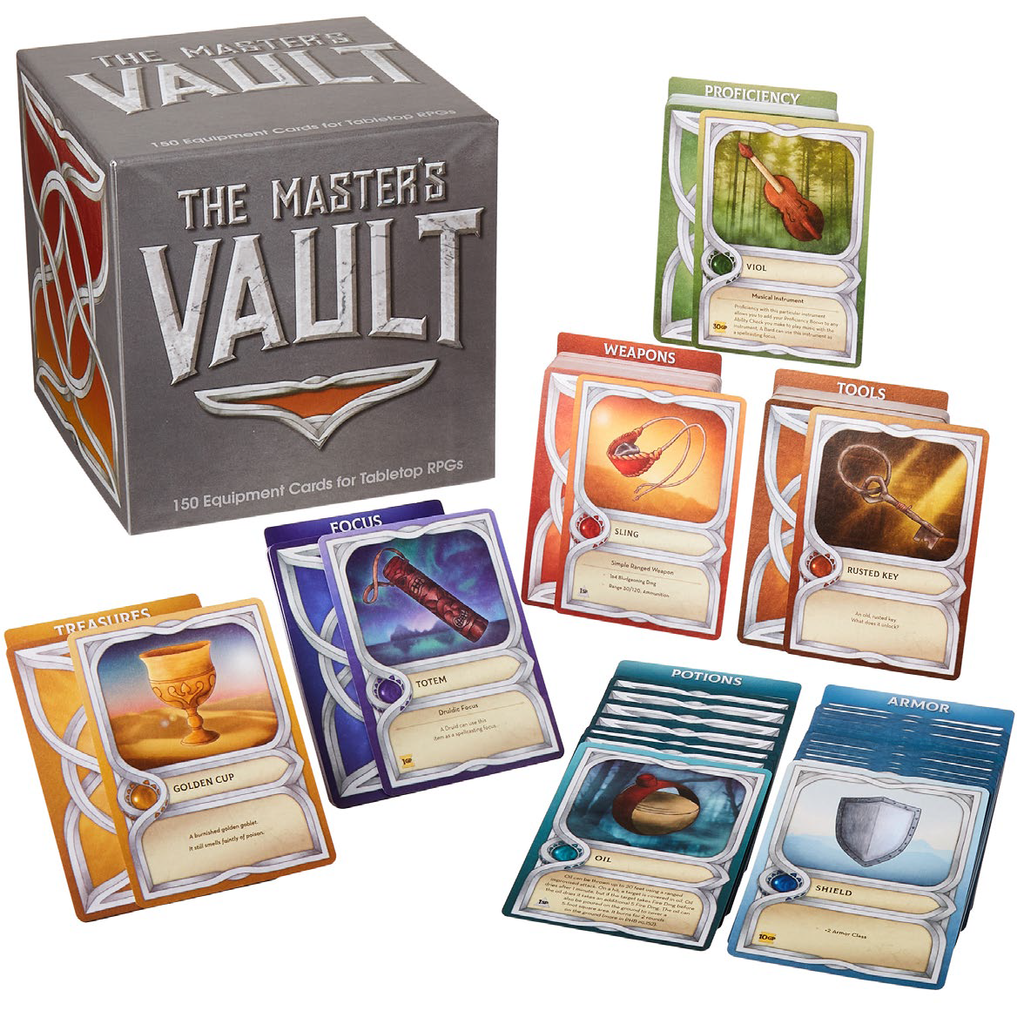 Accessories RPG: Stratagem - The Master’s Vault - Quick Reference Item Cards