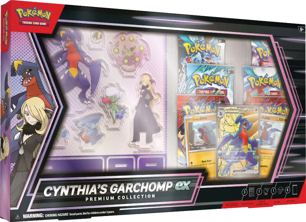 POK TCG: Cynthia’s Garchomp ex Premium Collection