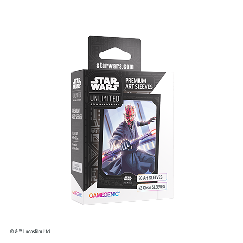 Sleeves: Star Wars: Unlimited - Darth Maul (x60)