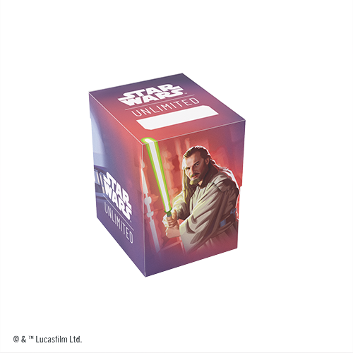 Deck Box: Star Wars: Unlimited Soft Crate - Qui-Gon Jinn