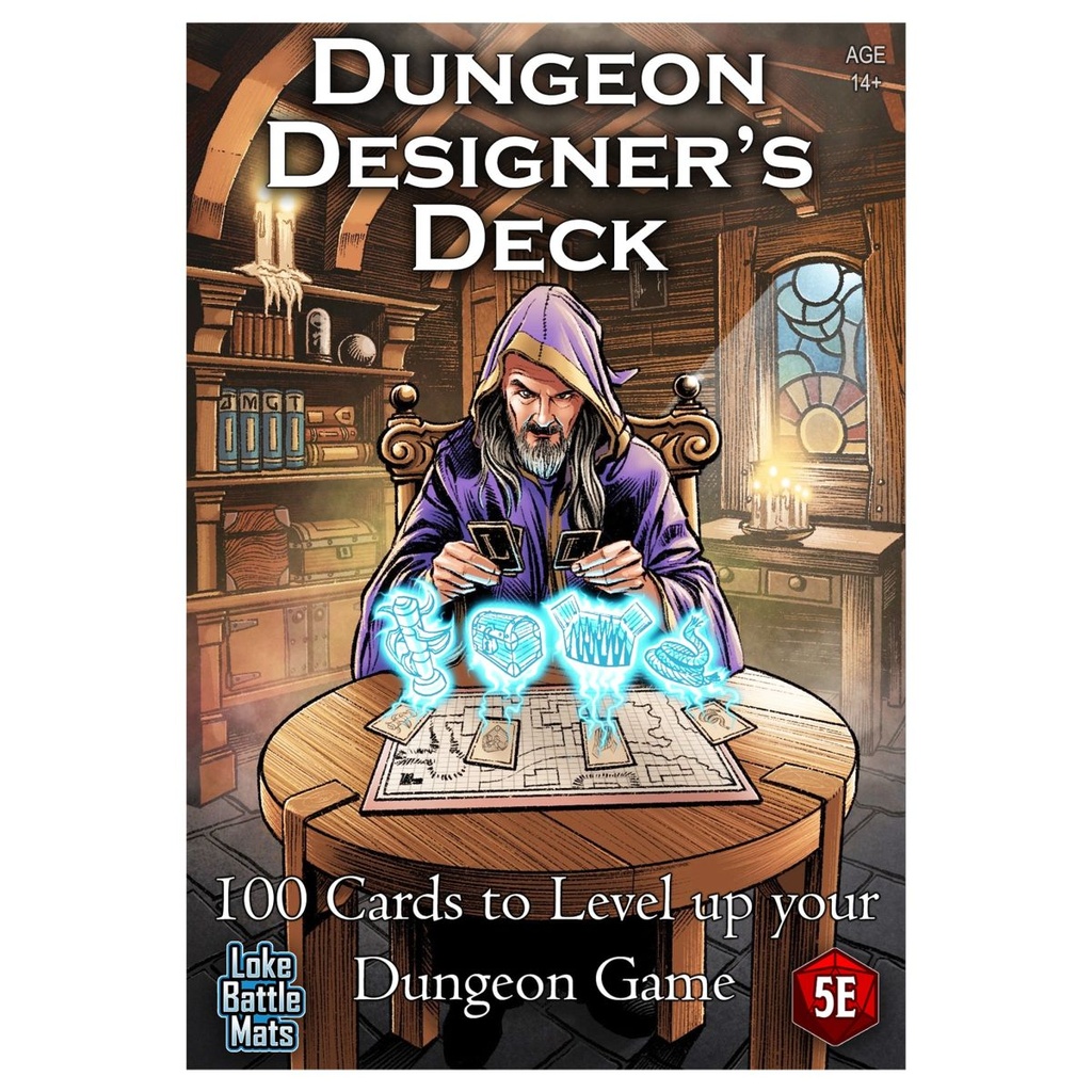 Dungeon Designer's Deck - Deal Your Own Dungeon