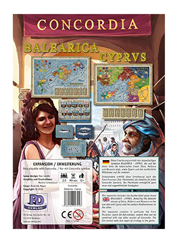 Concordia - Maps: Balearica & Cyprus