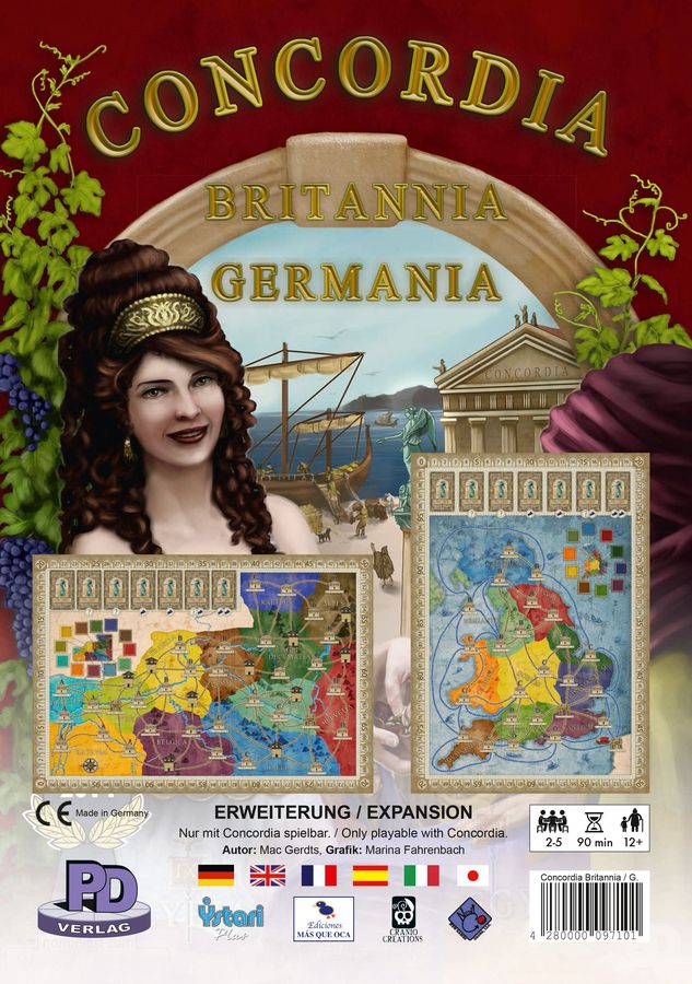 Concordia - Maps: Britannia & Germania