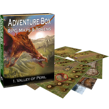 Battle Mats: RPG Box of Adventure - Valley of Peril