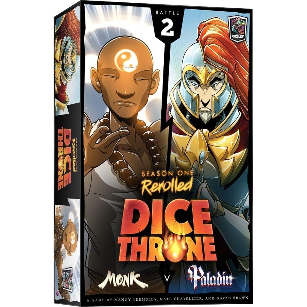 Dice Throne: Season 01 ReRolled - Monk vs. Paladin