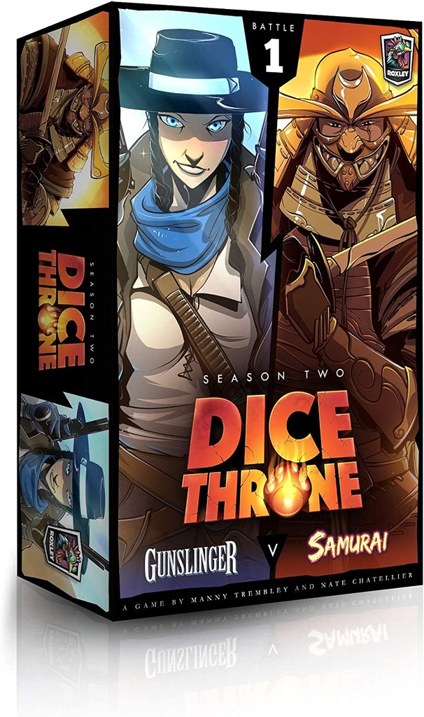 Dice Throne: Season 02 - Gunslinger vs. Samurai