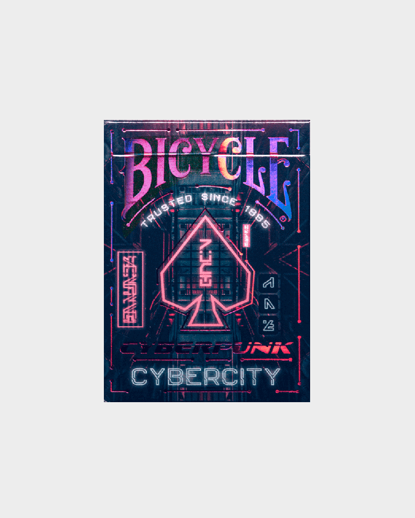 Playing Cards: Bicycle - CyberPunk: CyberCity