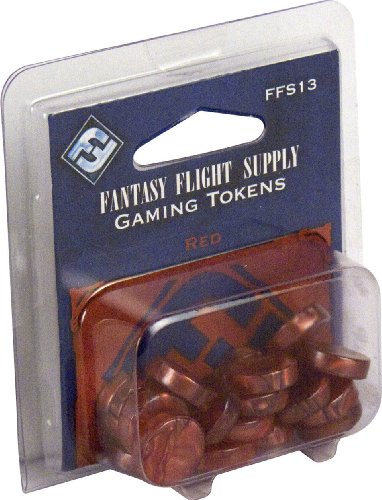 Accessories Board Games: FFG - Gaming Tokens - Red