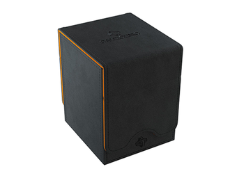 Deck Box: Gamegenic - Squire 100+ XL Convertible - Black/Orange