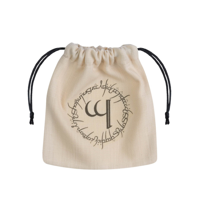 Dice Bag: Q-Workshop - Elvish - Beige & Black