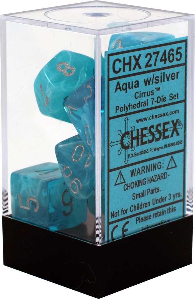 Dice: Chessex - Cirrus - Poly Set (x7)