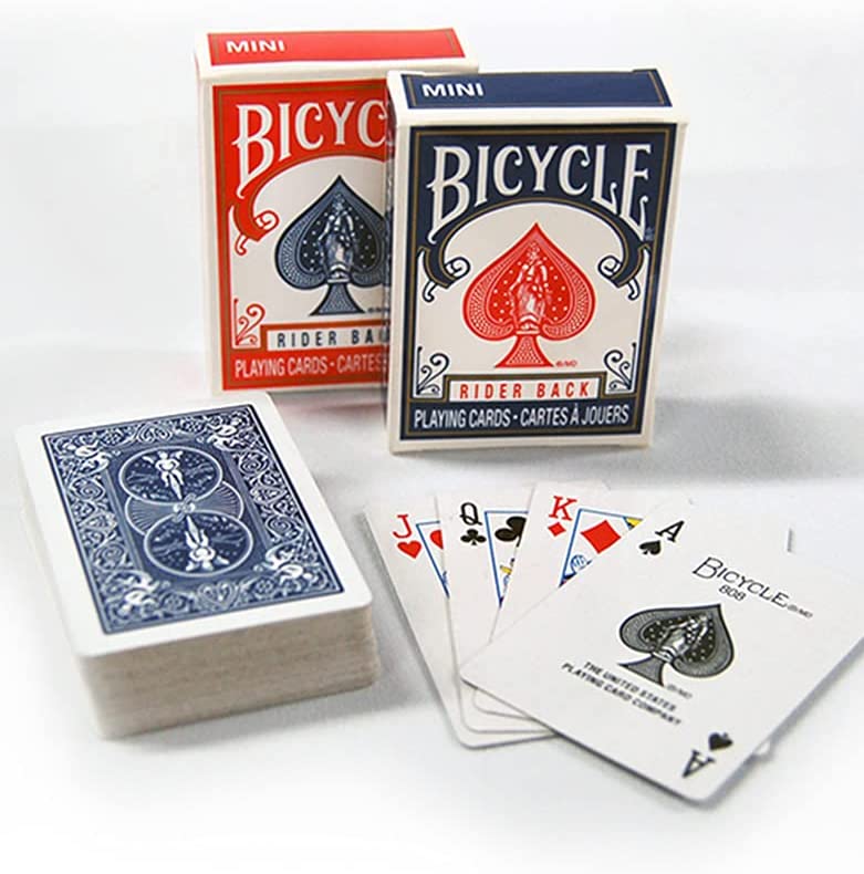 Playing Cards: Bicycle - Mini Red/Blue Mix