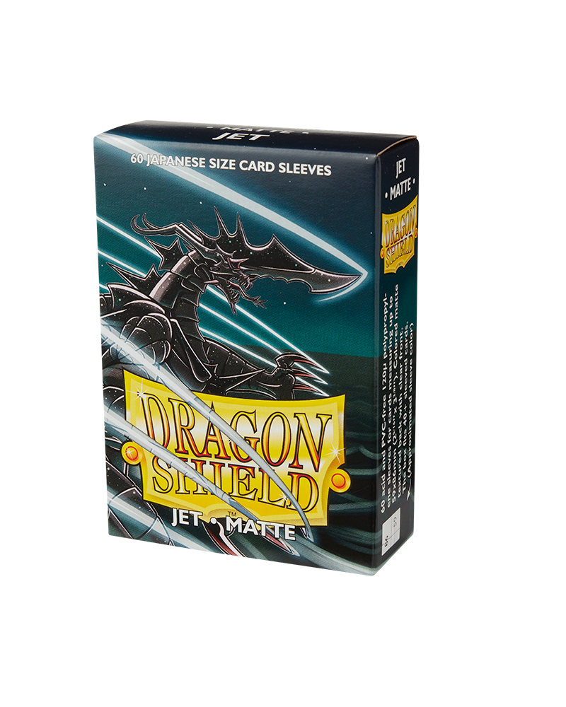 Sleeves: Dragon Shield - Japanese Size - Matte (x60) - Jet