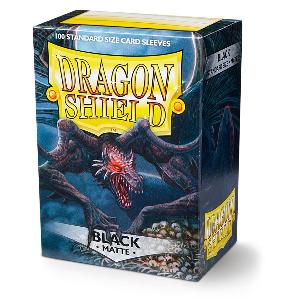 Sleeves: Dragon Shield - Standard - Matte (x100) - Black