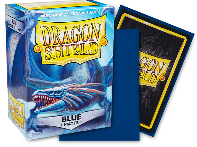 Sleeves: Dragon Shield - Standard - Matte (x100) - Blue