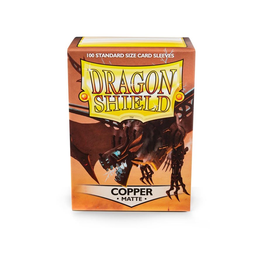 Sleeves: Dragon Shield - Standard - Matte (x100) - Copper