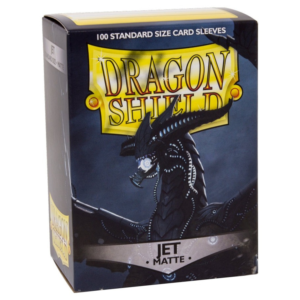 Sleeves: Dragon Shield - Standard - Matte (x100) - Jet