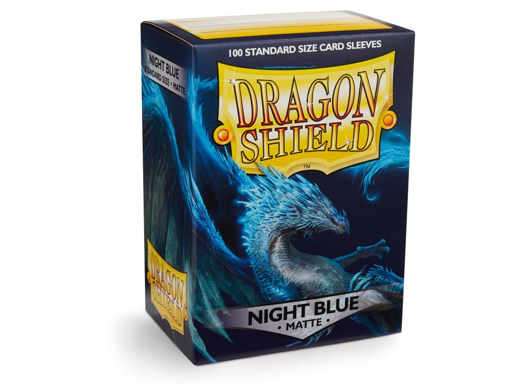 Sleeves: Dragon Shield - Standard - Matte (x100) - Night Blue