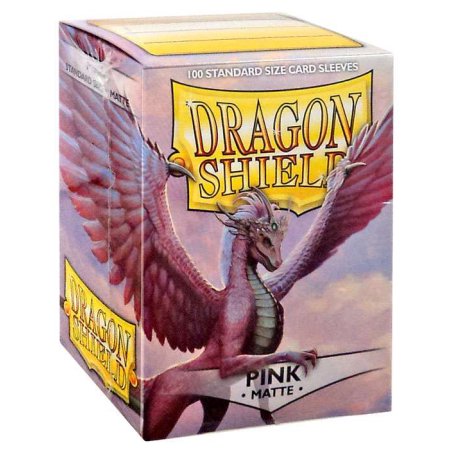 Sleeves: Dragon Shield - Standard - Matte (x100) - Pink