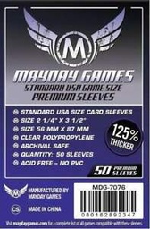 [7076] Sleeves: Mayday - Premium (x50) (American Standard (87 x 56mm))