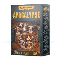 [GW65-20] WH 40K: Apocalypse Movement Trays (25mm)