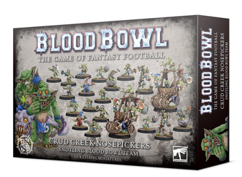 Blood Bowl - Crud Creek Nosepickers Snotling Blood Bowl Team