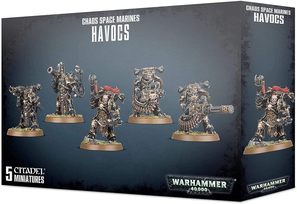 WH 40K: Chaos Space Marines - Havocs