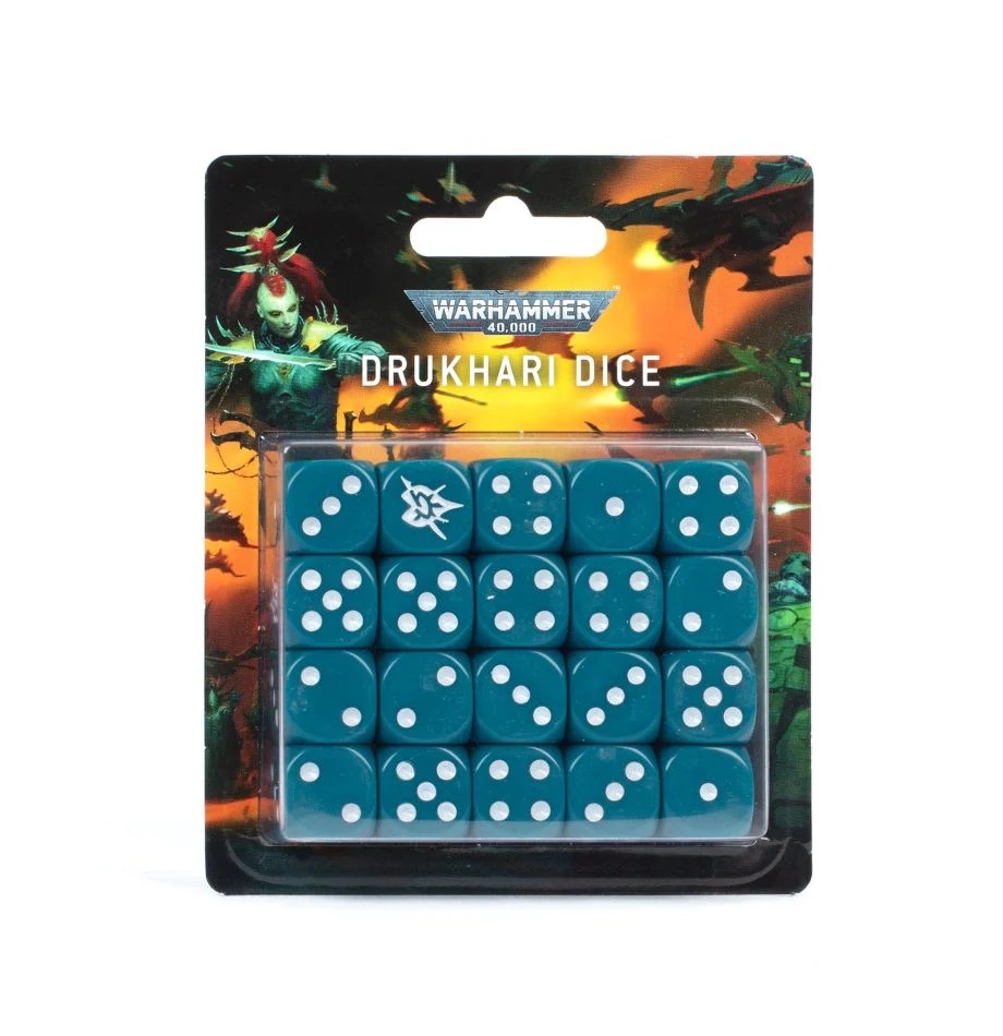 WH 40K: Drukhari - Dice Set