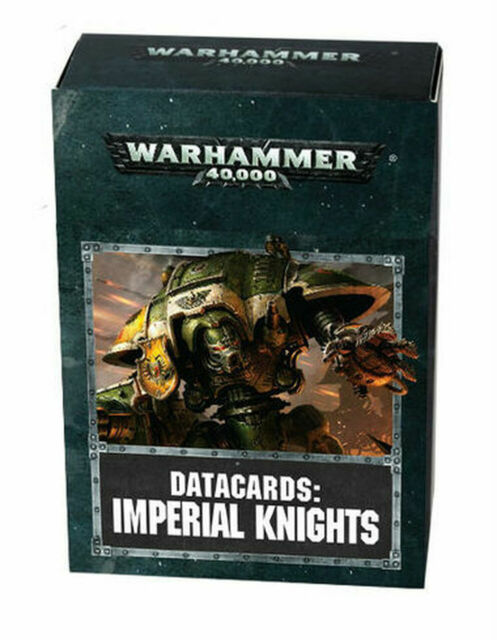 WH 40K: Imperial Knights - Data Cards